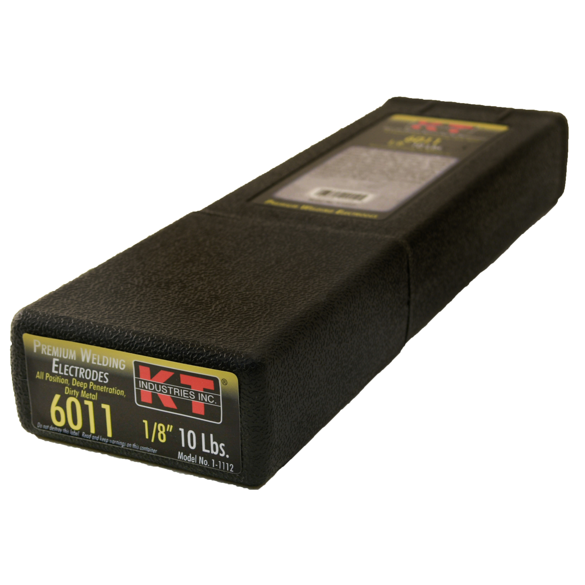 K-T Industries 6011 Electrode — 1/8in., 10 Lb., 82,000 PSI, All Position, Model# 1-1112